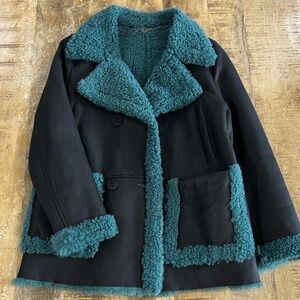 Punto Shearling Lambskin Coat